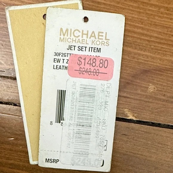 Michael Kors Tan Leather Tote - Picture 5 of 5